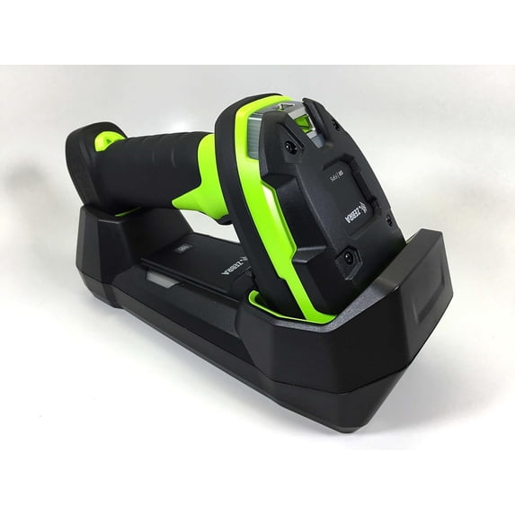Zebra DS3678-SR Ultra-Rugged Cordless 2D/1D Barcode Scanner/Linear Imager Kit, Bluetooth, FIPS, Vibration Motor, Includes Cradle, Power Supply and Heavy-Duty Shielded 7 ft USB Cable CBA-U42-S07PAR