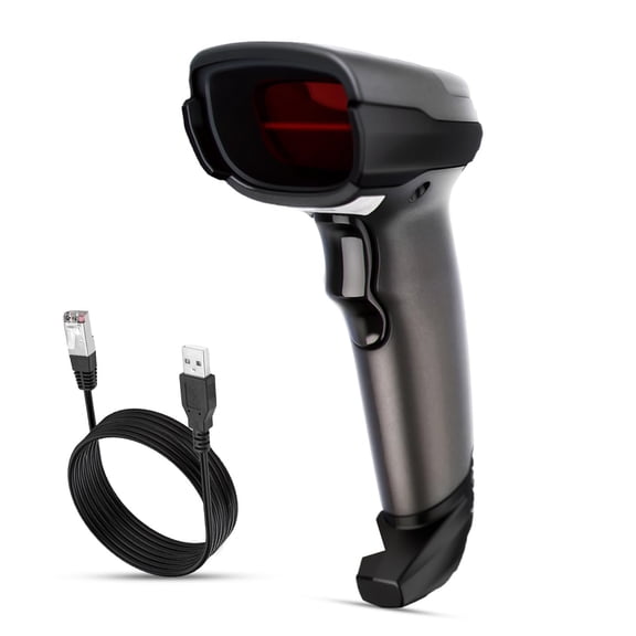 Zebra DS4608-SR Barcode Scanner with USB Kit - Wired Barcode Reader to Scan 1D & 2D Scanner Barcode - Handheld Corded Barcode Scanner