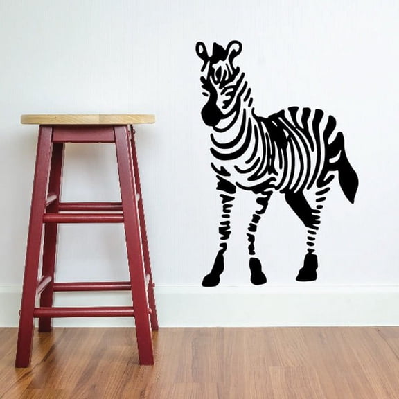 Zebra Decal - 36 Inches