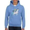 thumbnail image 1 of Zebra Doodle Safari Hoodie Juniors -Image by Shutterstock,  Large, 1 of 4