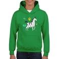 thumbnail image 1 of Zebra Doodle Safari Hoodie Juniors -Image by Shutterstock,  Large, 1 of 4