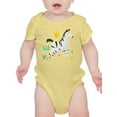 thumbnail image 1 of Zebra Doodle Style Safari Bodysuit Infant -Image by Shutterstock,  6 Months, 1 of 4