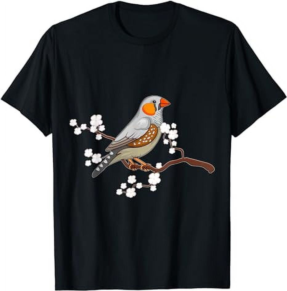 Zebra Finch Art Zebra Finches T-Shirt - Walmart.com