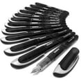 thumbnail image 1 of Zebra Fuente - Disposable Fountain Pen - Black Ink - Pack of 12, 1 of 4