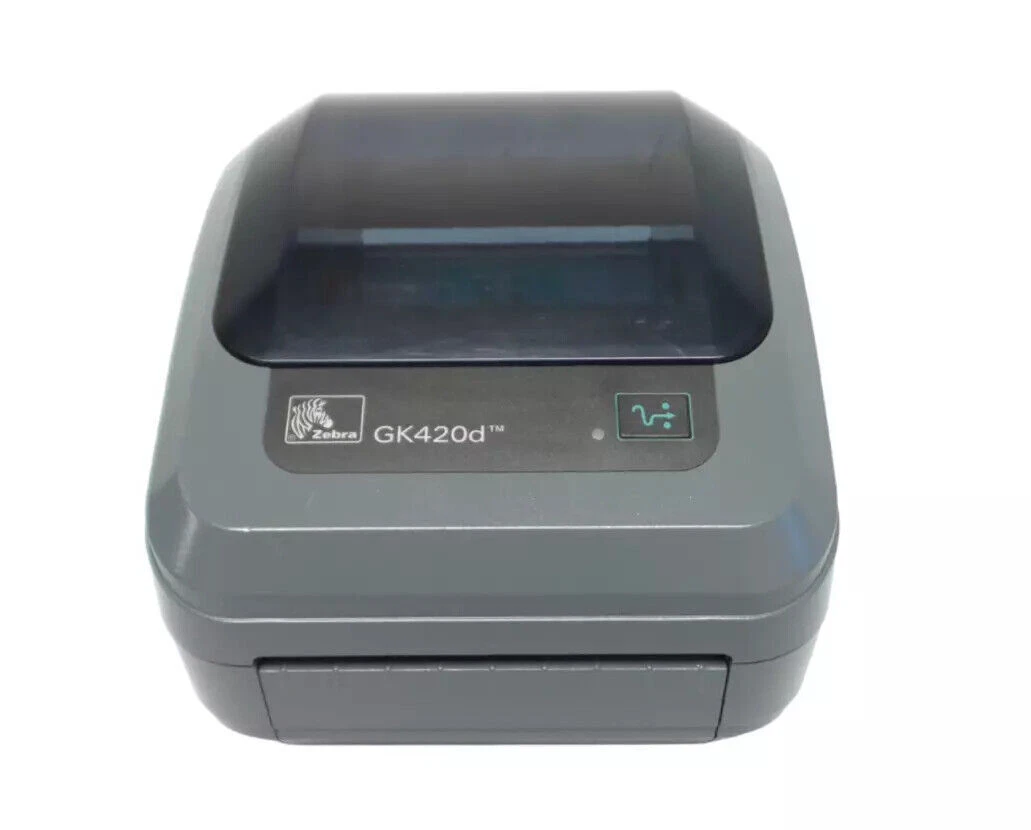 Zebra GK420D Direct Thermal Barcode Label Printer Desktop 203 dpi USB/Ethernet Serial P/N GK42-202510-001