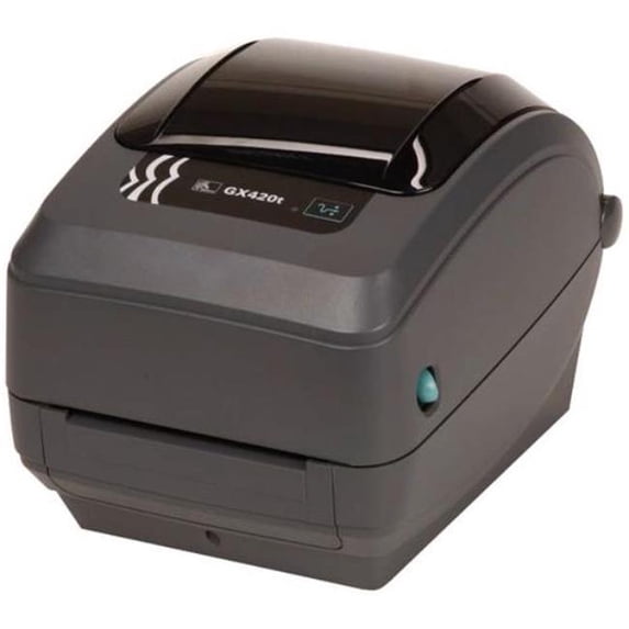 Zebra GX42-102510-100 Desktop Thermal Transfer Printer - Monochrome - Label Print - USB - Serial - Parallel