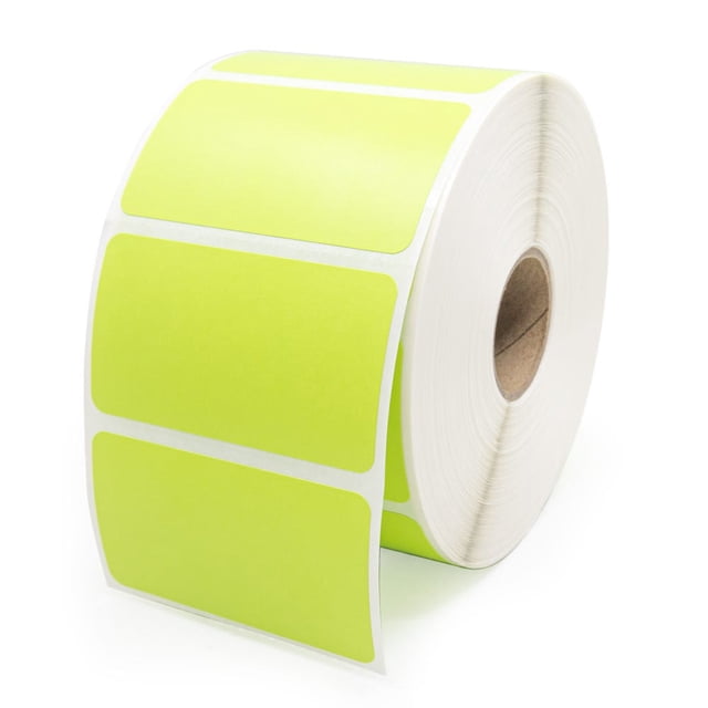 Zebra Green Barcode Labels 2.25