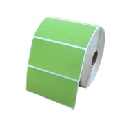 Zebra Green Barcode Labels 4" x 2" LV-10010031G