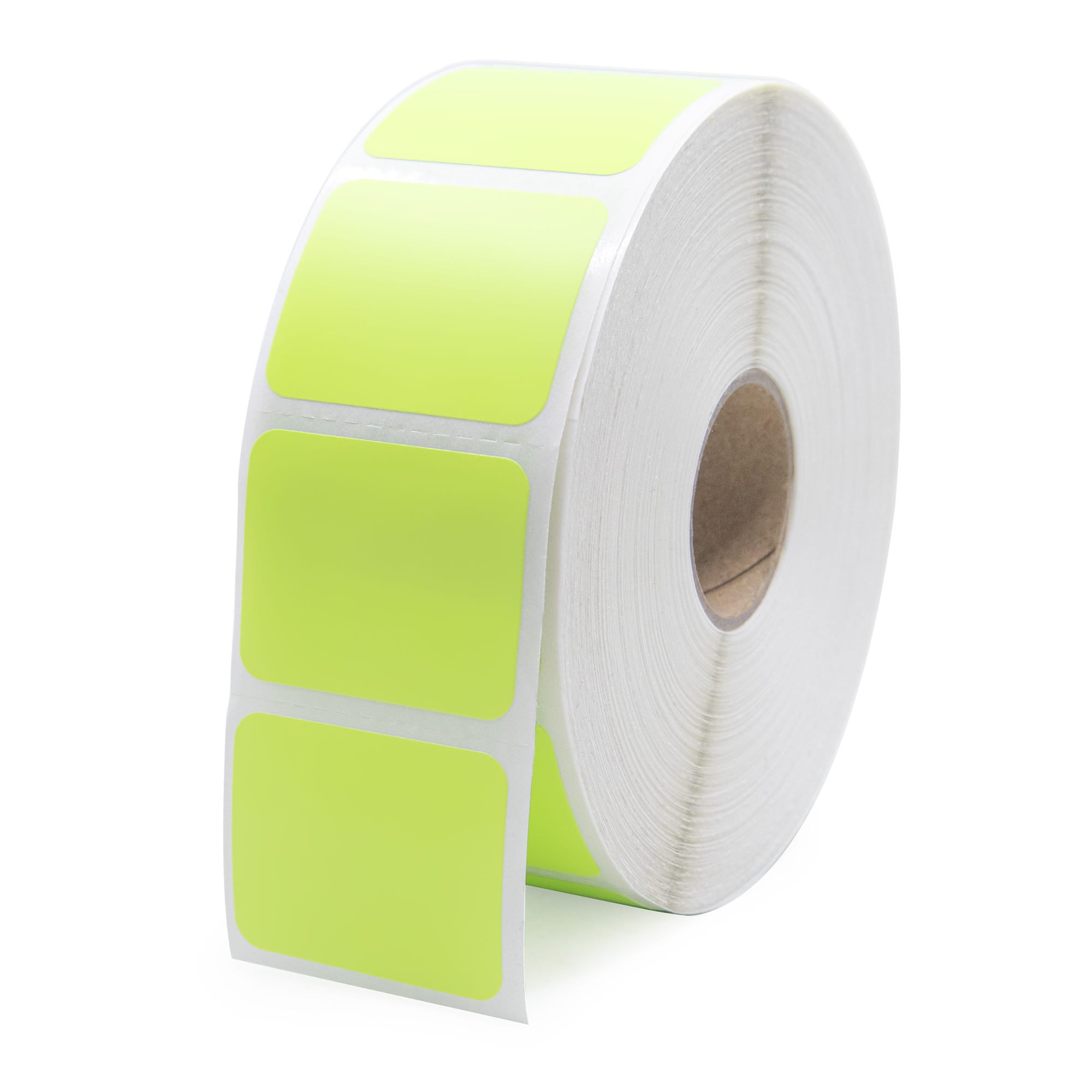 Zebra Green UPC Stickers 1.25