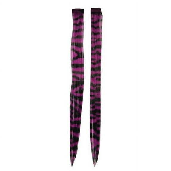 Zebra Hair Extensions Adult Halloween Accessory
