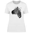 thumbnail image 1 of Zebra Hand-Drawn Portrait Tee Men's -Image by Shutterstock, 1 of 4
