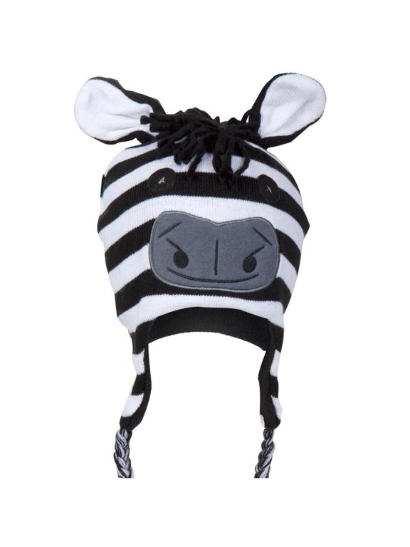 Zebra Head Peruvian Hat