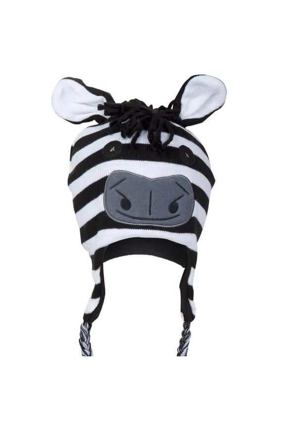 Zebra Head Peruvian Hat