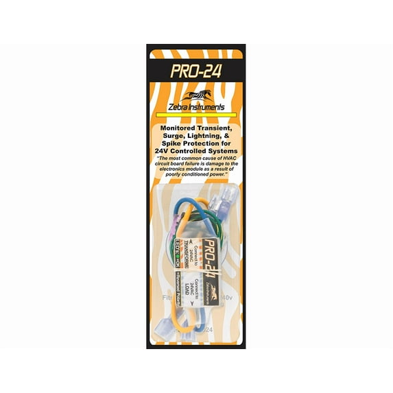 Zebra Instruments , #PRO24 / PRO-24 24 Volt Surge Protector - Plug-In Surge and Spike Protector