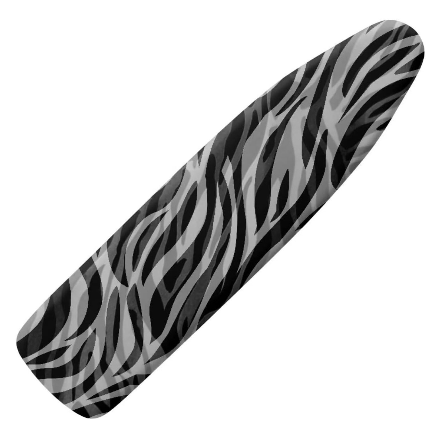 Zebra Ironing Board Cover and Pad Standard Size with Elastic Edge