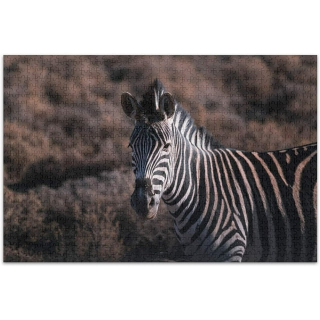 Zebra Jigsaw Puzzle 500 Pieces For Adults Teens Kids Die Cut Puzzle Zebra Jigsaw Puzzle 500 Pieces For Adults Teens Kids Die Cut Puzzle