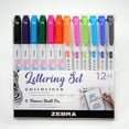 thumbnail image 1 of Zebra Lettering Set, 12-Pieces, 1 of 7