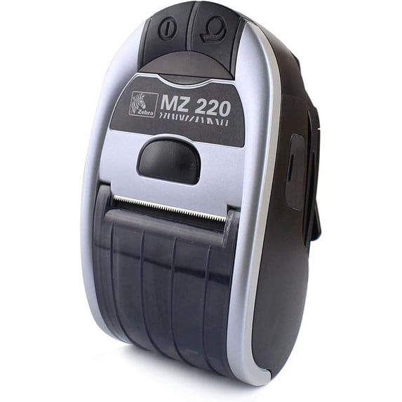 Restored Zebra MZ220 Wireless Mobile Thermal Receipt Printer M2E-0UB0E020-00 Bluetooth & USB (Refurbished)