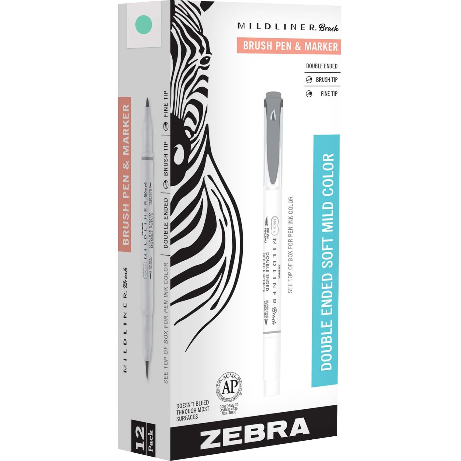 Blue Zebra Pen