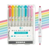 Zebra Pen Mildliner Double-Ended Creative Highlighter Set - Planner Colors