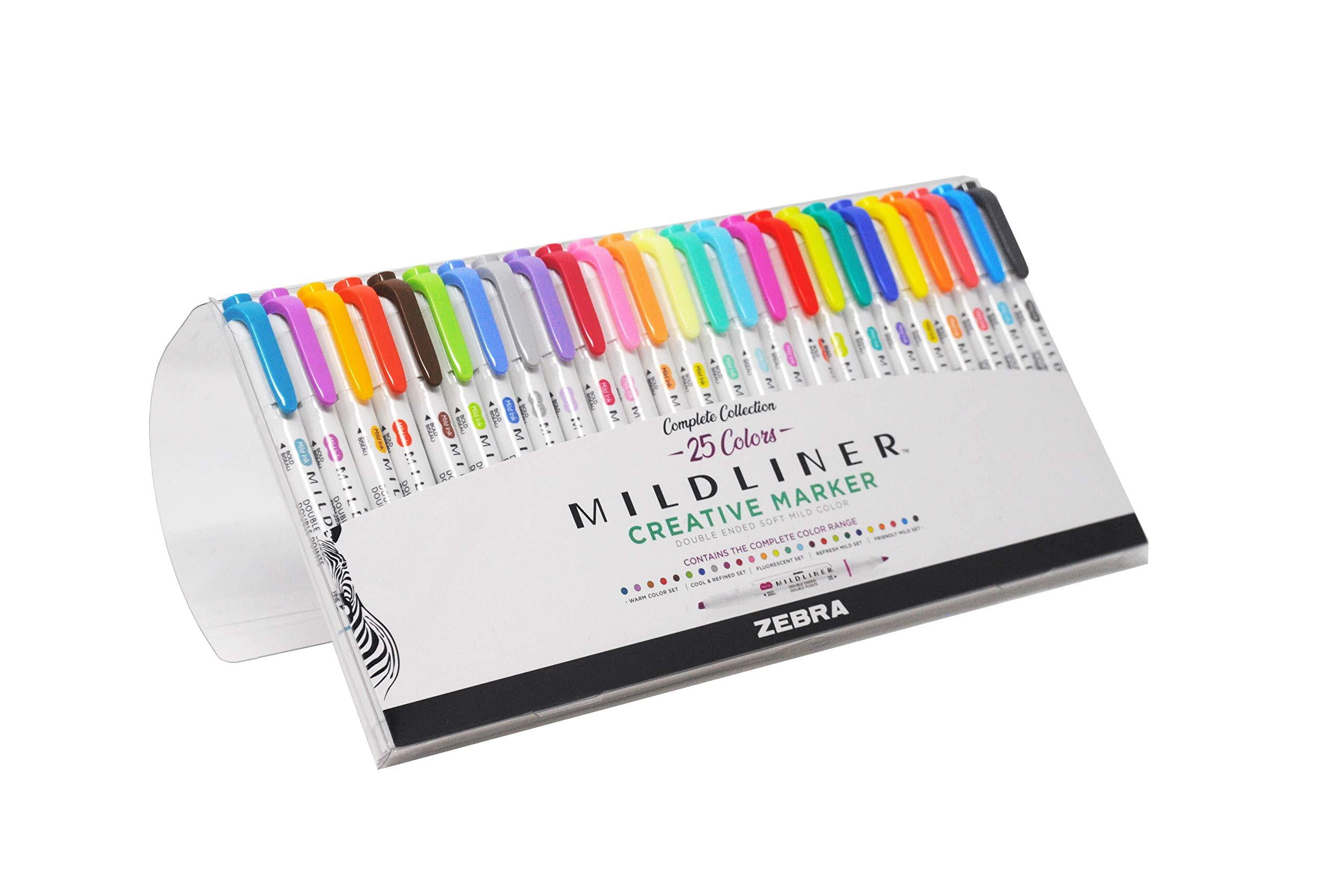 Zebra 15ct Mildliner Dual-tip Creative Marker Assorted Colors : Target