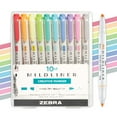 thumbnail image 1 of Zebra Pen Mildliner Double-Ended Creative Highlighter Set - Assorted 10-Pack, 1 of 9