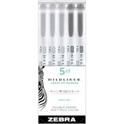 Zebra Pen Mildliner Highlighter, Multicolor, 5 Count Pack of 1