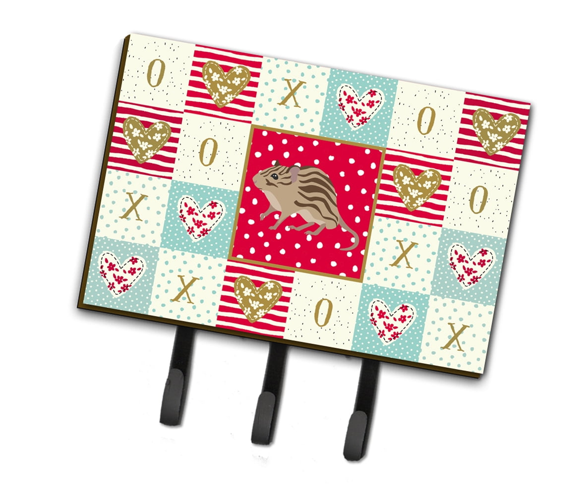Zebra Mouse Love Leash or Key Holder