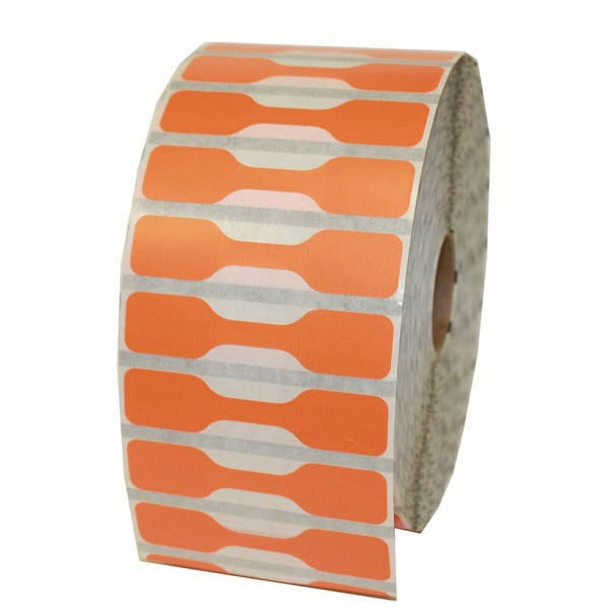 Zebra Orange Jewelry Labels 2.2" x 0.5"  (LV-10010064)