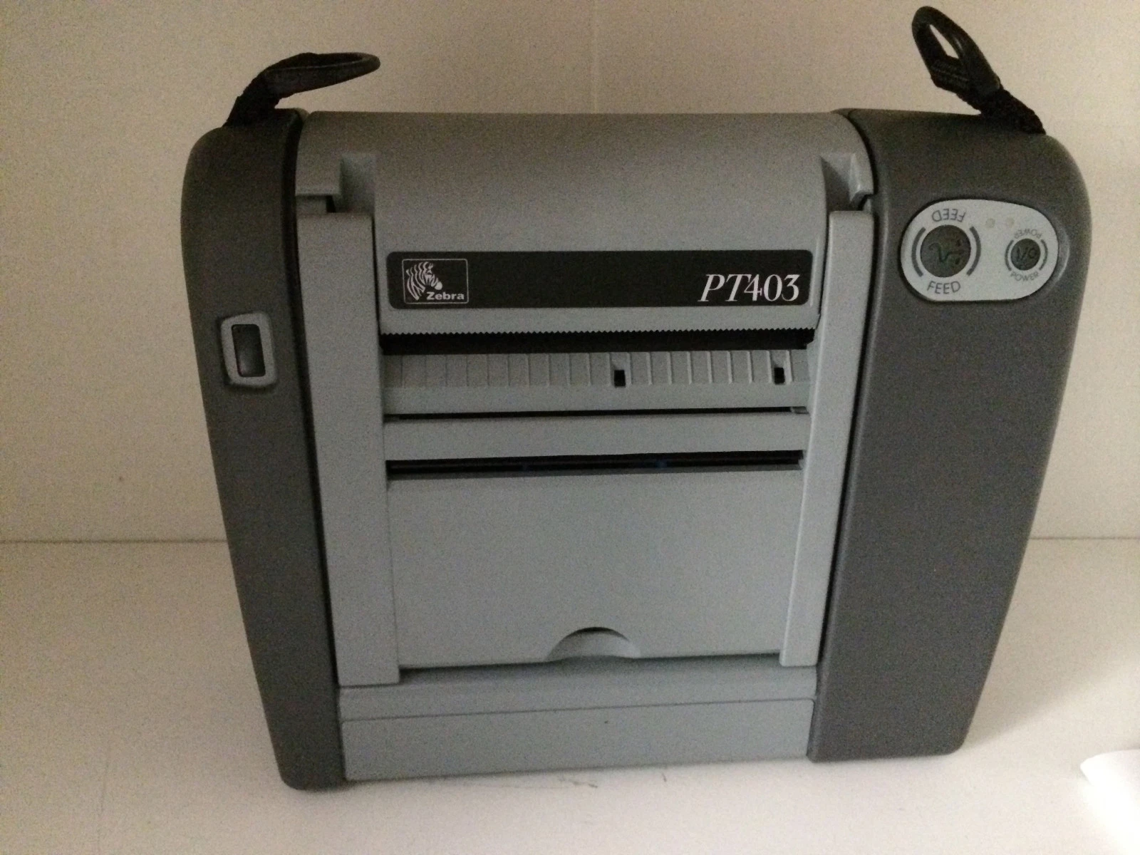 Zebra PT400 PT403 Mobile Portable Thermal Label Printer Bluetooth USB, Monochrome Printing P/N: 473-050-55400