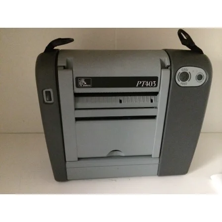 Zebra PT400 PT403 Mobile Portable Thermal Label Printer Bluetooth USB, Monochrome Printing P/N: 473-050-55400