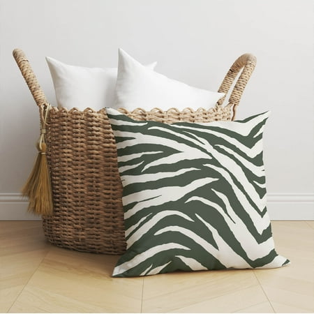 Zebra Patch Chimi Throw Pillow