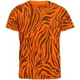 thumbnail image 1 of Zebra Pattern Blacklight Mens T Shirt, 1 of 2