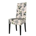 thumbnail image 1 of Zebra Pattern Dining Chair Slipcovers Chair Protectors Seat Covers For Dining Room Hotel Kitchen White, 1 of 8