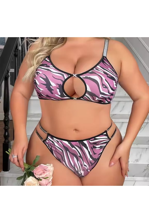 Zebra Pattern Sports Bra,Comfortable and Breathable Bra