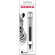Zebra Pen 901 Retractable Ballpoint Pen - Medium Point 1.0mm Nib - Black Ink - Black Barrel