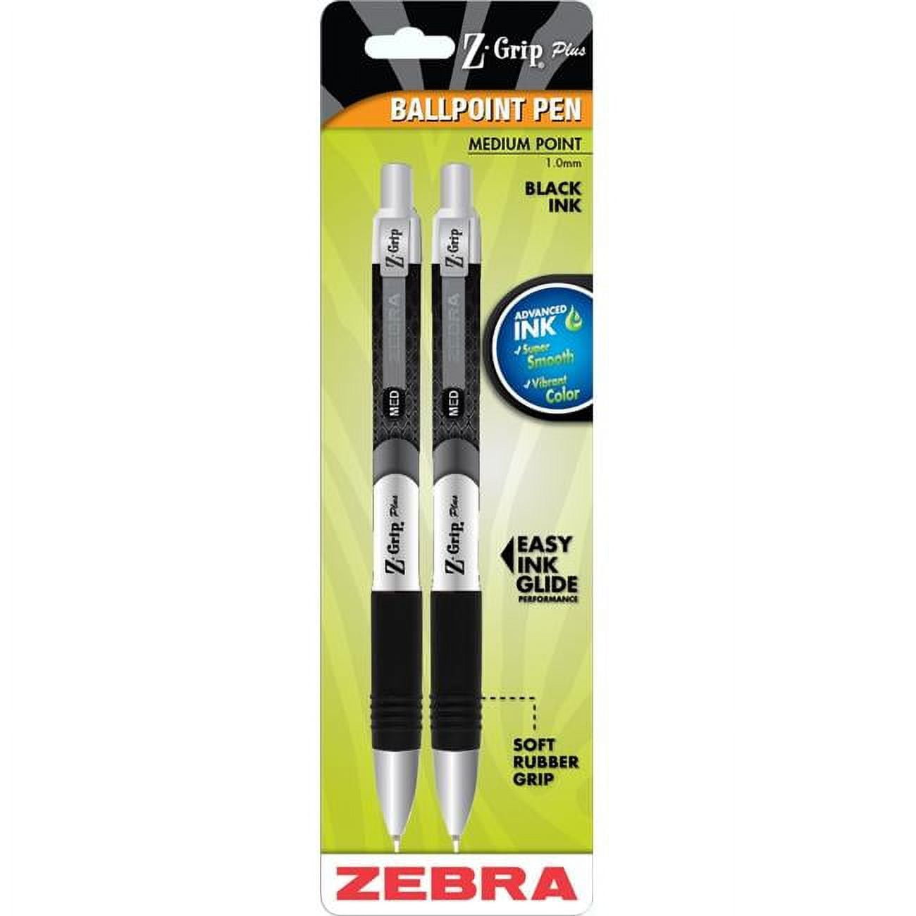 Zebra Pen Corp 25512 1.0 mm. ZGrip Plus Retractable Ballpoint Pen