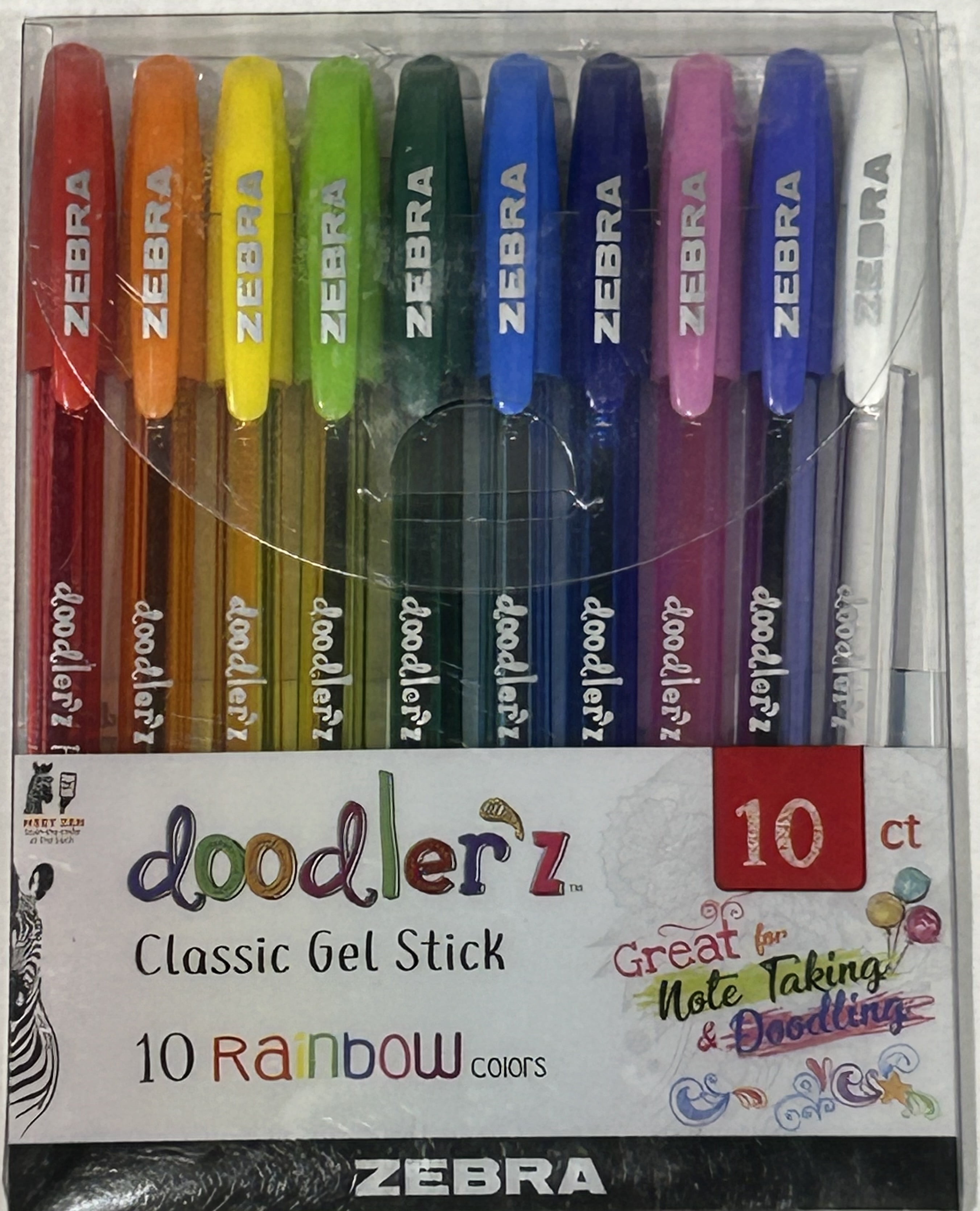 Zebra Pen Doodler'z Gel Stick Pen Set (Pack of 2)