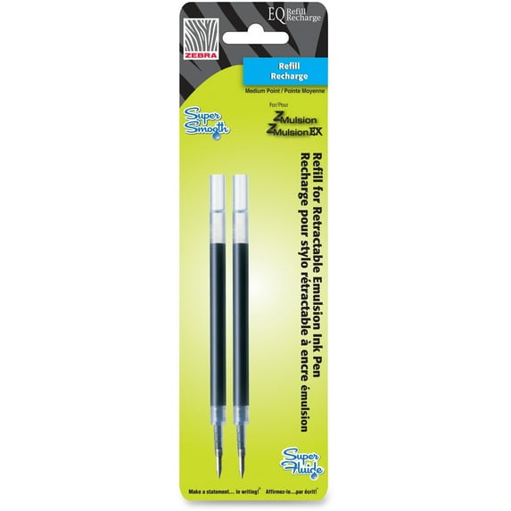 Zebra Pen Emulsion EQ Pen Refills