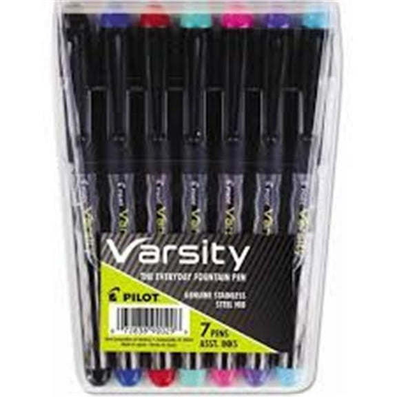 Zebra Pen Fountain Pen - Assorted Ink, Fine