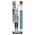 thumbnail image 1 of Zebra G-301 Stainless Steel Retractable Gel Pen, 0.7mm, Black Ink, 1 of 7