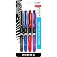 thumbnail image 1 of Zebra Pen Liquid Rollerball Needle 0.5mm Assorted 4pk, 1 of 2
