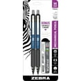 thumbnail image 1 of Zebra Pen M-350 Mechanical Pencil, 0.7mm Point Size, Cobalt Blue Barrel, with Lead and Eraser Refills, 2 Pack (57212), 1 of 3