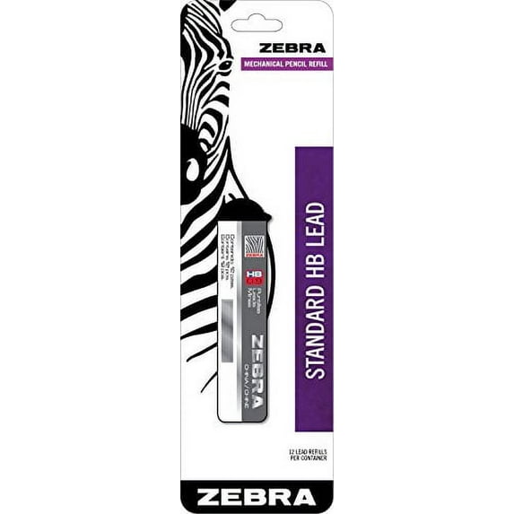 Zebra Pen Standard HB Lead Refill 0.9mm 1pk