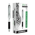 thumbnail image 1 of Zebra Pen Z-Grip Flight Retractable Ballpoint Pens, Bold Point, 1.2 mm, Black Ink, 12 Count, 1 of 3