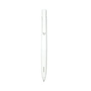 Zebra Pen Retractable Gel Pens, 0.7mm Medium Point, Black Ink, White Barrel, 12 Count