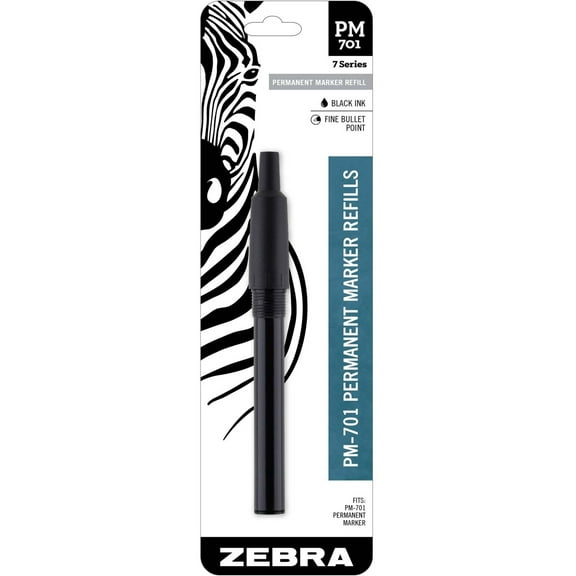 Zebra Pen, ZEB80111, PM-701 Permanent Marker Refill, 1 / Pack