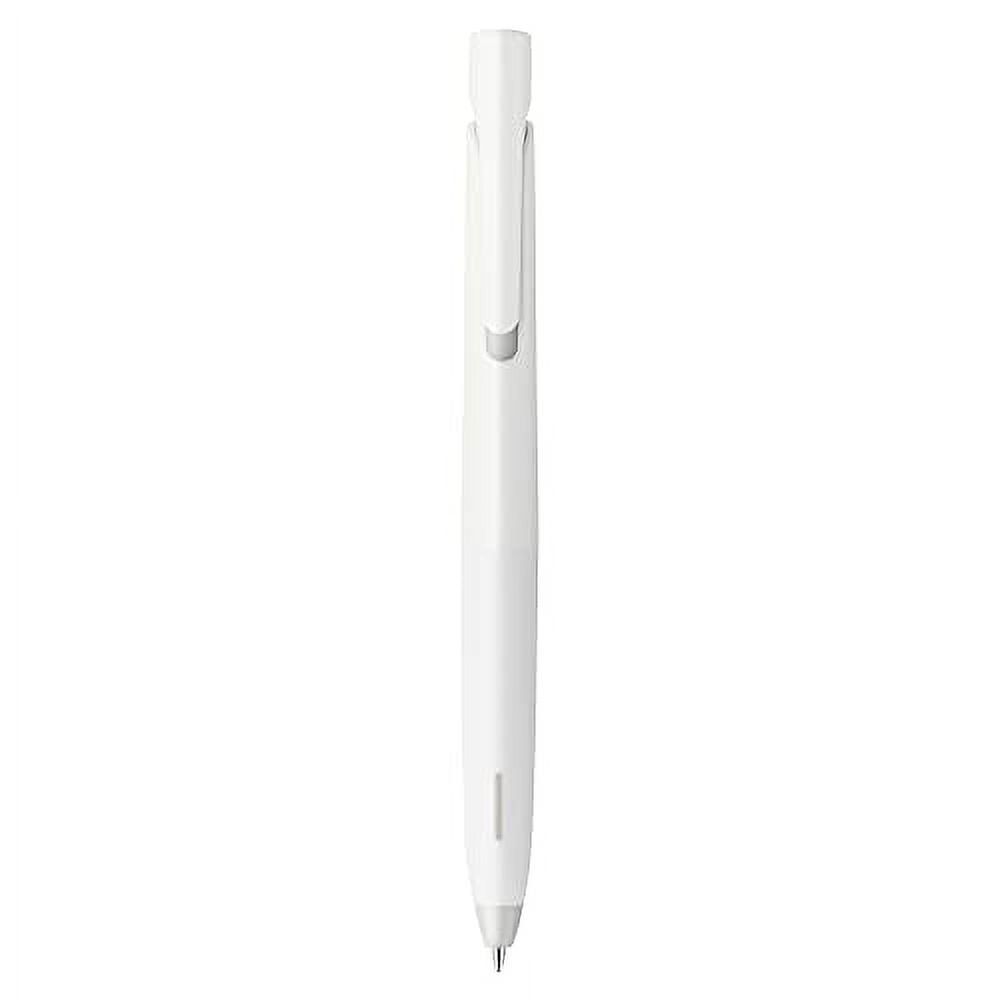 Zebra Pen bLen Retractable Ballpoint Gel Pen, Black and White Barrel