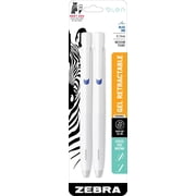 bLen Retractable 0.7mm 2pk White Barrel