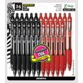 Zebra Pen, bulk pack of 24 ink pens, ZGrip Retractable ballpoint pens
